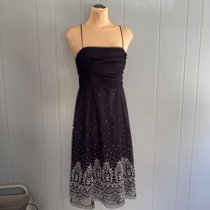 90s Y2K Satin Babydoll Dress HOCO Cocktail Balletcore Whimsygoth Witchy Fairy